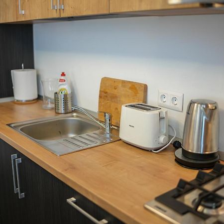 Penthouse With Huge Rooftop & Amazing City View Bukarest Kültér fotó